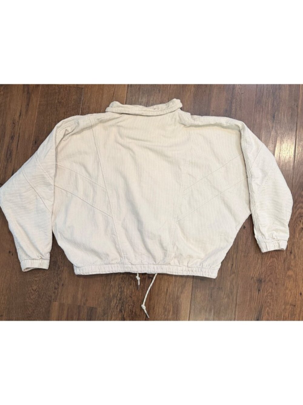 Urban Outfitters BDG Ribbed Cropped Jacket Cream sz XS - Picture 7 of 11
